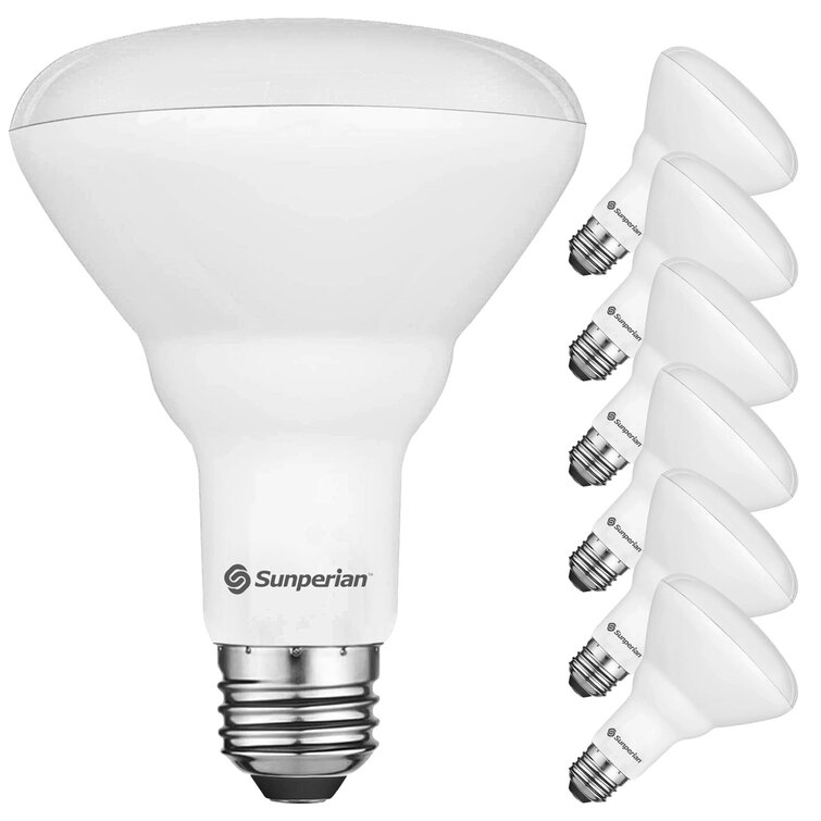 Sunperian 65 Watt Equivalent BR30 E26 Medium Standard Dimmable